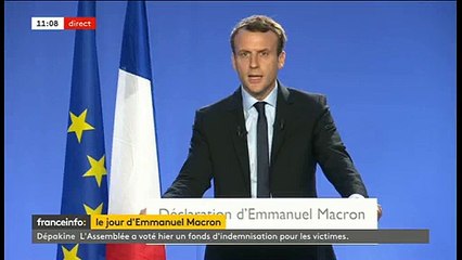 EN DIRECT - Emmanuel Macron: "Je suis candidat à la présidence de la République"