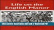 PDF Life on the English Manor: A Study of Peasant Conditions 1150-1400 (Cambridge Studies in