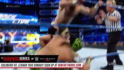 Kalisto vs. Oney Lorcan SmackDown LIVE, Nov. 15, 2016