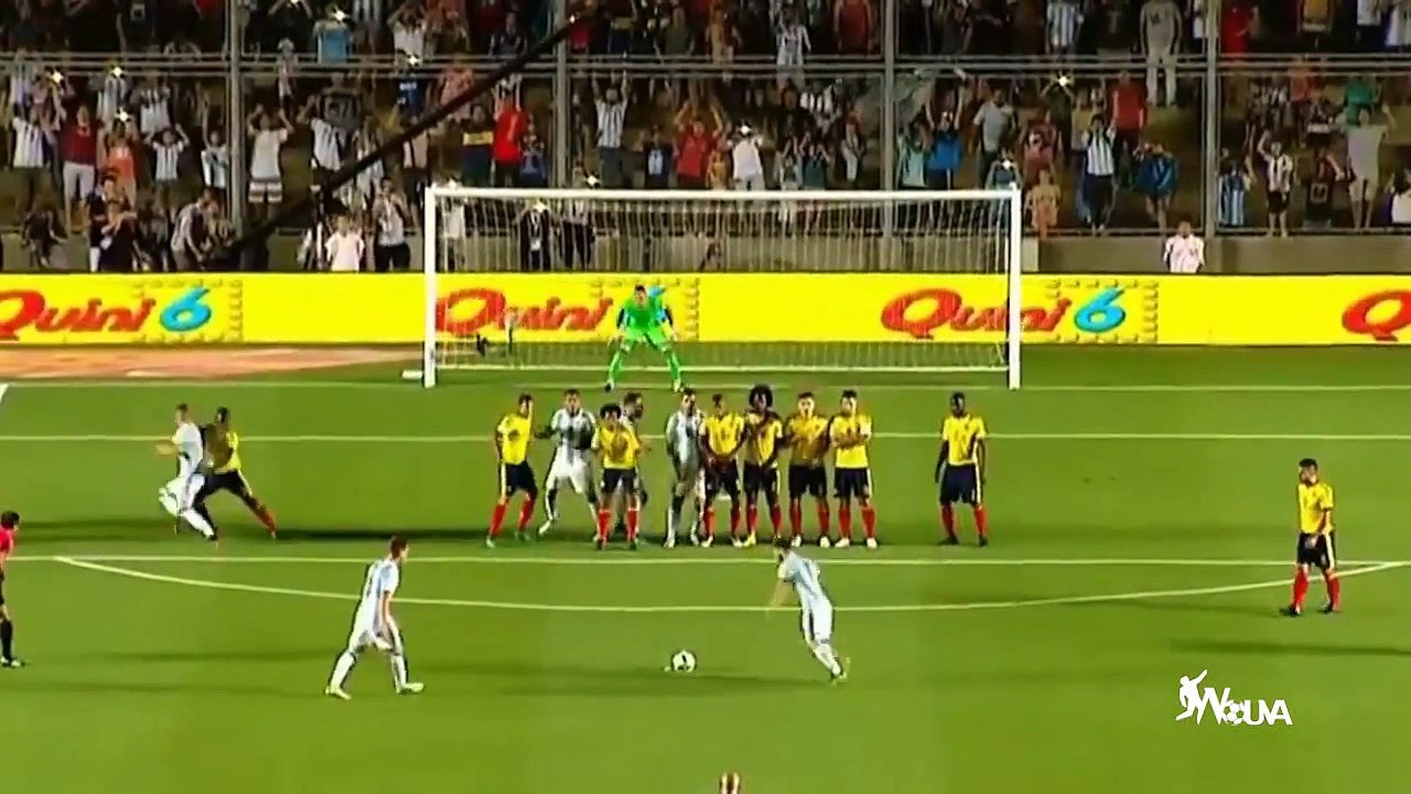 Lionel Messi Amazing Performance Vs Colombia