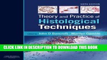 [PDF] Epub Theory and Practice of Histological Techniques, 6e Full Online