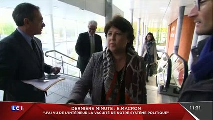 Martine Aubry redit son "ras-le-bol" d'Emmanuel Macron
