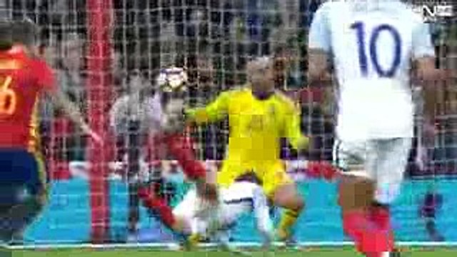 اهداف مباراة إنجلترا وإسبانيا 2-2 تعليق رؤوف خليف 2016_11_15