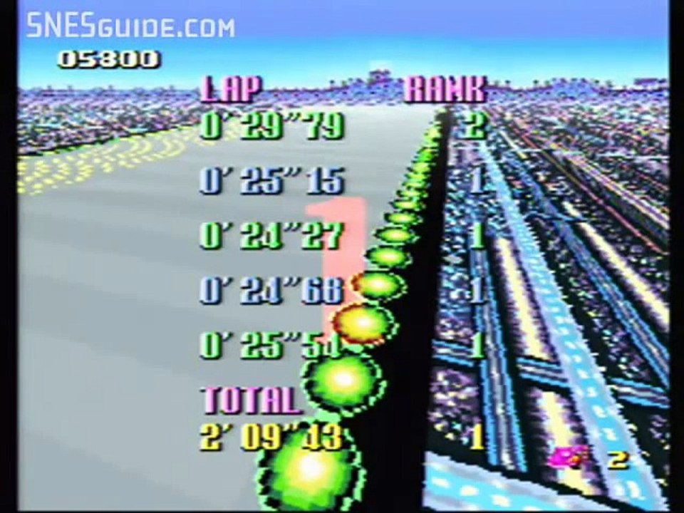 F-Zero - Gameplay en SNES