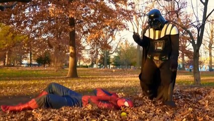 ANTMAN vs MUTANT MOBSTER IRL - Nerf War - Superheroes in Real Life - Spiderman - Marvel - DC