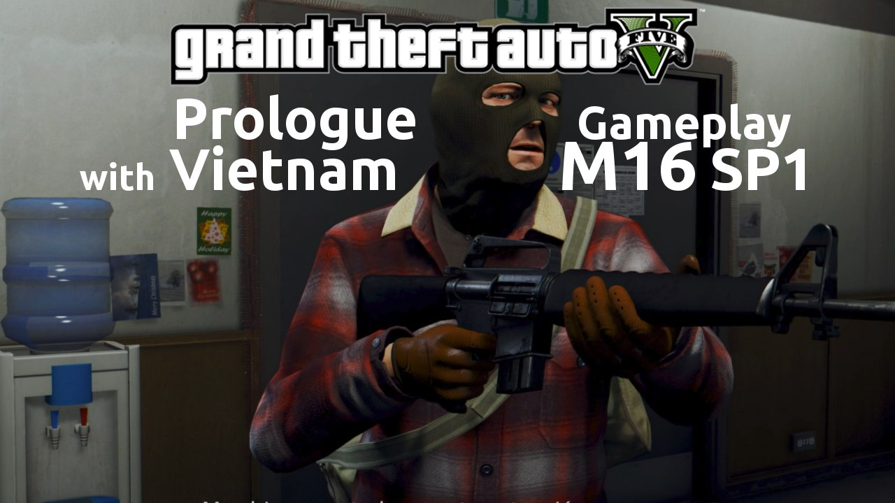 GTA V - Vietnam M16 SP1 on Prologue