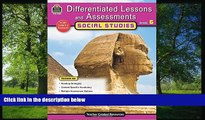 Choose Book Differentiated Lessons   Assessments: Social Studies Grd 6