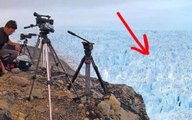 Instalaram uma câmara na Gronelândia… As imagens que captaram são arrepiantes! Nunca imaginei…