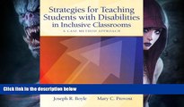 FREE DOWNLOAD  Strategies for Teaching Students with Disabilities in Inclusive Classrooms: A Case