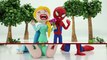 ★ Frozen Elsa vs Joker Elsa Has Muscles ★ Spiderman Spidergirl Hulk! Superhero Fun Animated Movies