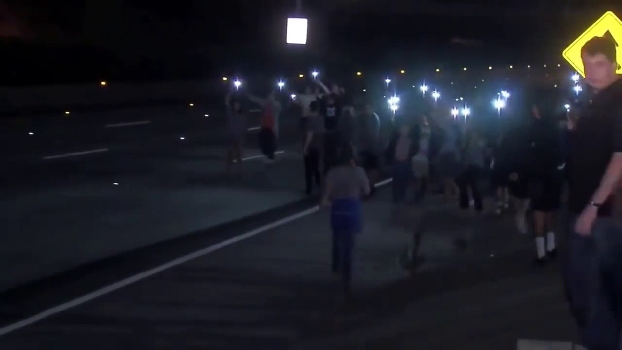 une militante anti trump renversée par une voiture