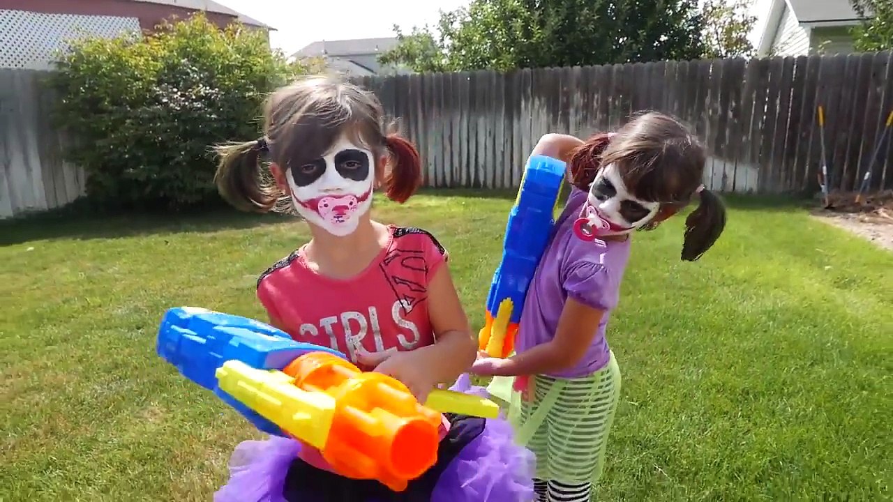 Twins and Toys Channel Trailer Bad Baby, Food Fight, Superhero, Spidergirl, Spiderman in Real L