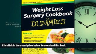 liberty book  Weight Loss Surgery Cookbook For Dummies full online
