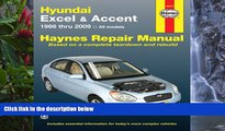 Deals in Books  Hundai Excel   Accent 1986 thru 2009: All Models (Haynes Repair Manual)  Premium