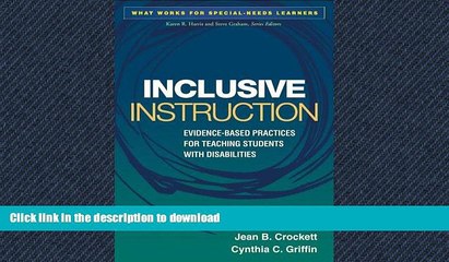 READ  Inclusive Instruction: Evidence-Based Practices for Teaching Students with Disabilities