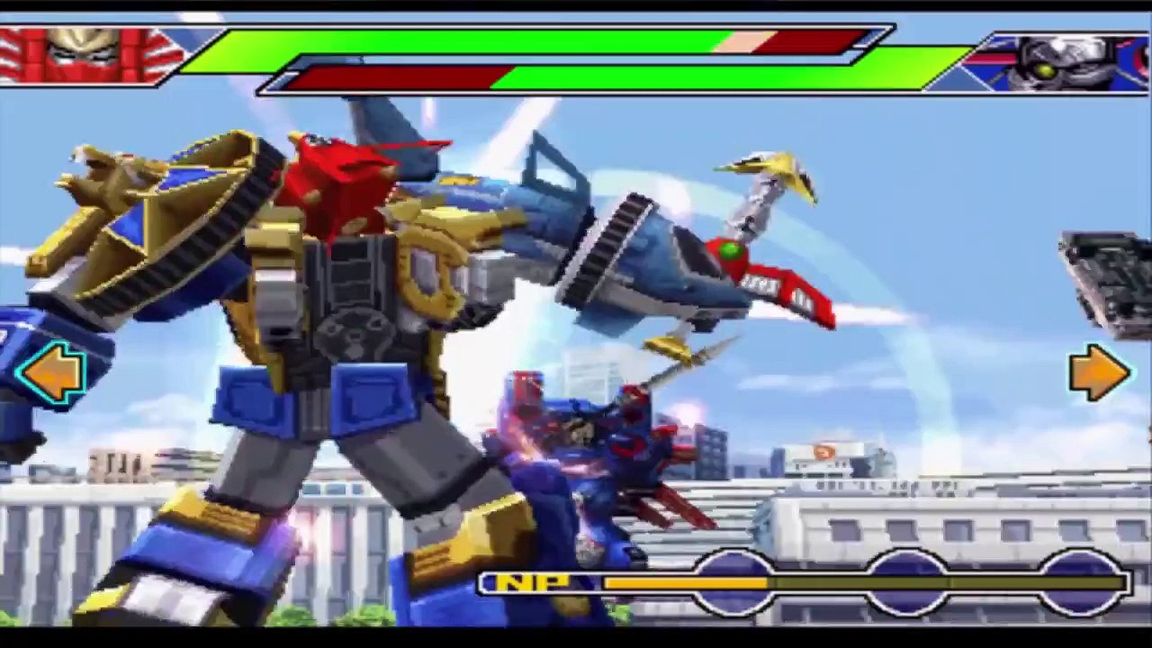 Power rangers Gameplay | Game ninpuu sentai hurricanger #1
