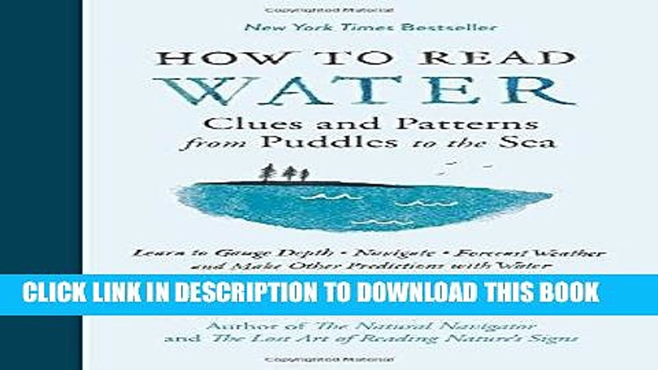 [PDF] How to Read Water: Clues and Patterns from Puddles to the Sea Full Online