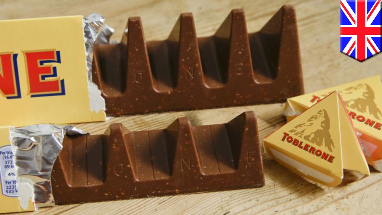 人気チョコ「トブラローネ」の形が変更され、英ファン激怒
