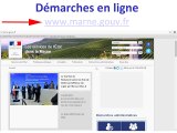 Démarches en ligne à la préfecture de la Marne