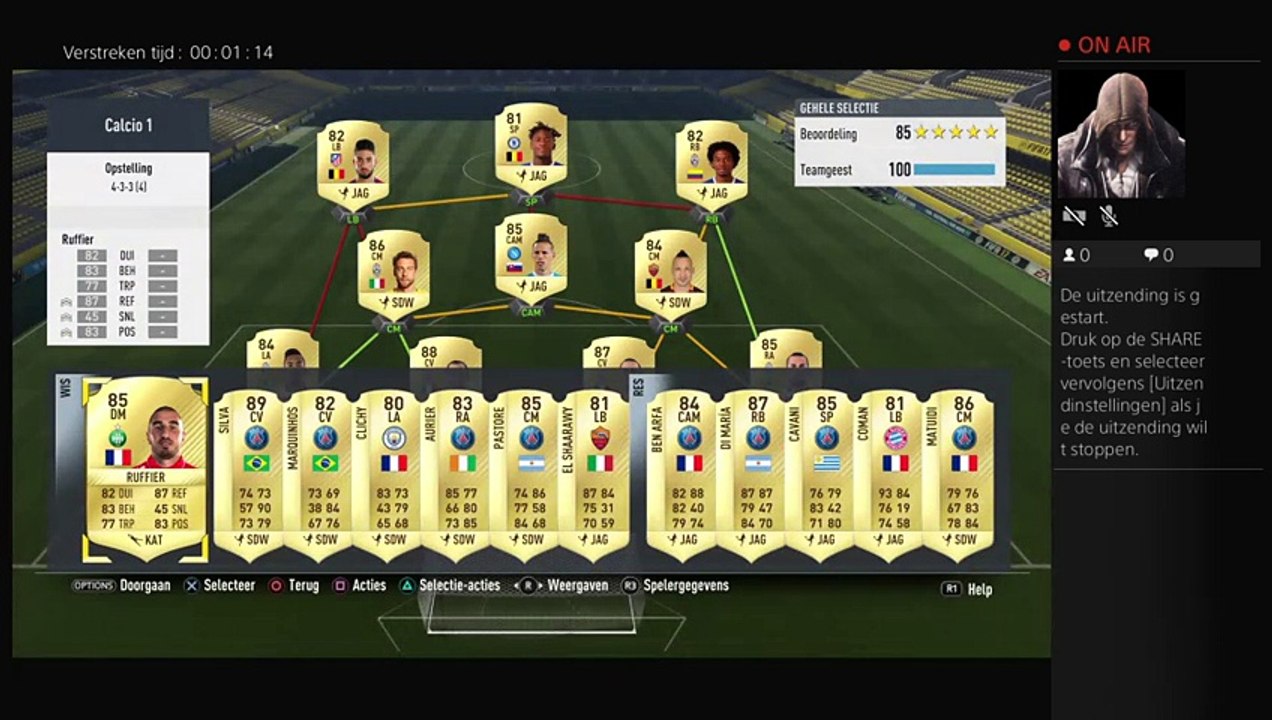 Live PS4-uitzending van R_Antwerp_Fc_