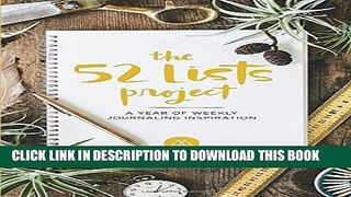 [PDF] The 52 Lists Project: A Year of Weekly Journaling Inspiration Full Collection