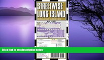 Deals in Books  Streetwise Long Island Map - Laminated Regional Road Map of Long Island, New York