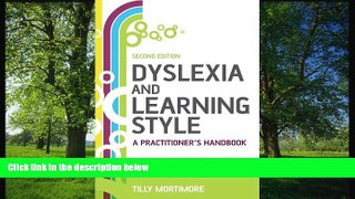 eBook Here Dyslexia and Learning Style: A Practitioner s Handbook