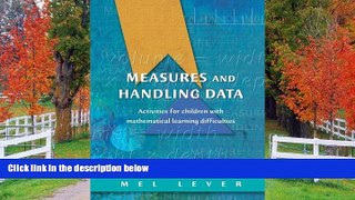 eBook Here Measures and Handling Data: Activities for Children with Mathematical Learning
