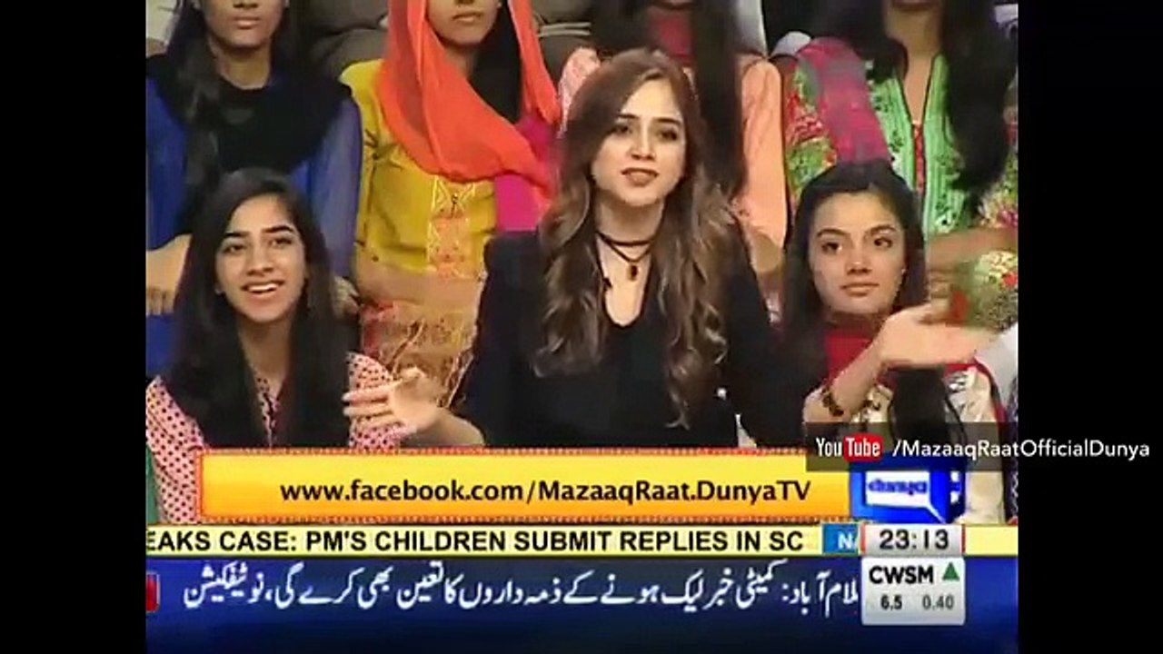Aima Baig Singing live Song Kalabaaz Dil in Mazaaq Raat
