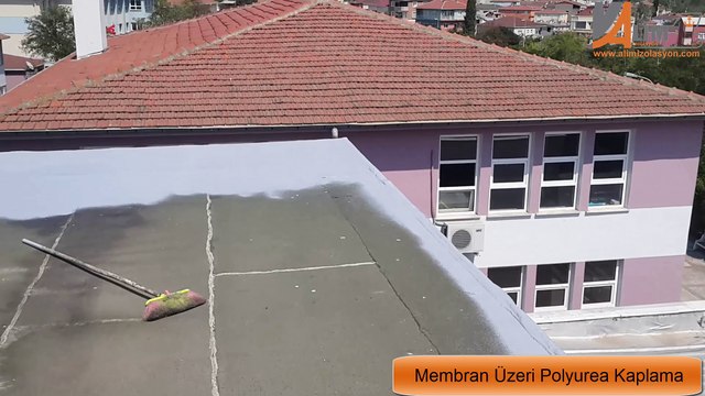 ARDUAZLI MEMBRAN ÜZERİ POLYUREA KAPLAMA ALİM İZOLASYON 0532 293 9299