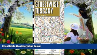 Deals in Books  Streetwise Tuscany Map - Laminated Road Map of Tuscany, Italy - Folding pocket