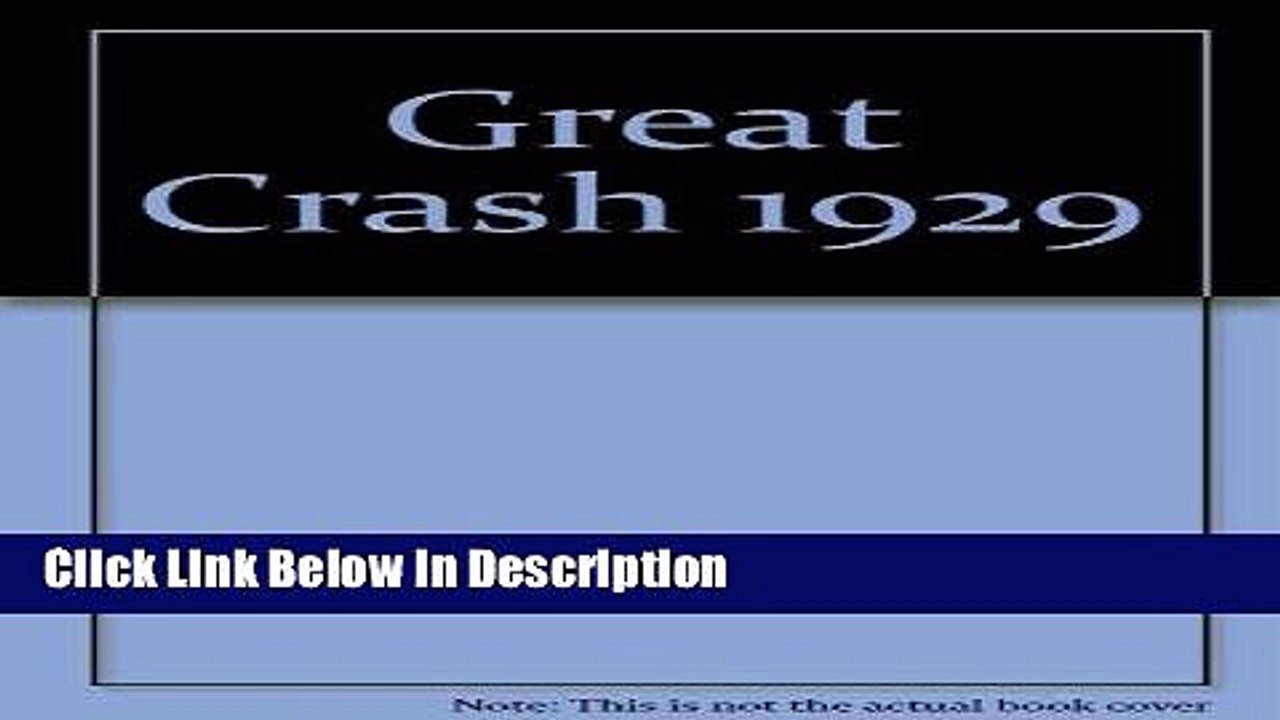 [Download] The Great Crash 1929 [Read] Online