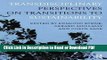 Read Transdisciplinary Perspectives on Transitions to Sustainability Free Books