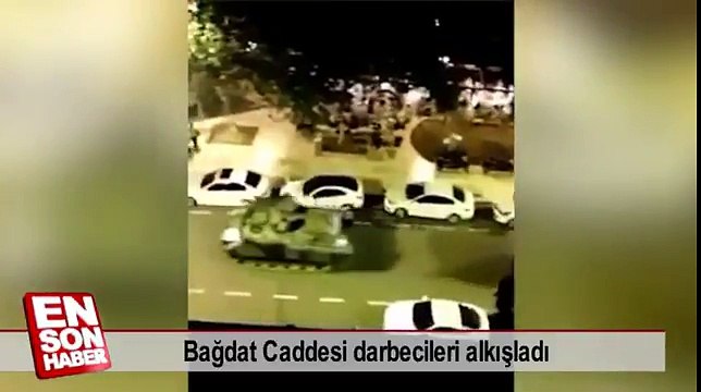 Hainler 15 Temmuz'da tanklara alkış tutmuş!