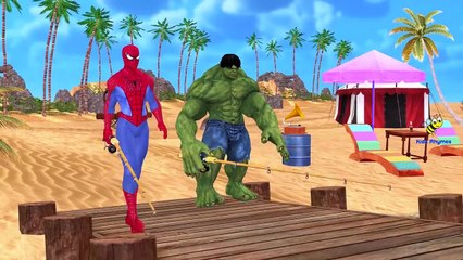 Incredible Hulk Finger Family And More Children Nursery Rhymes | Hulk Finger Family Collection