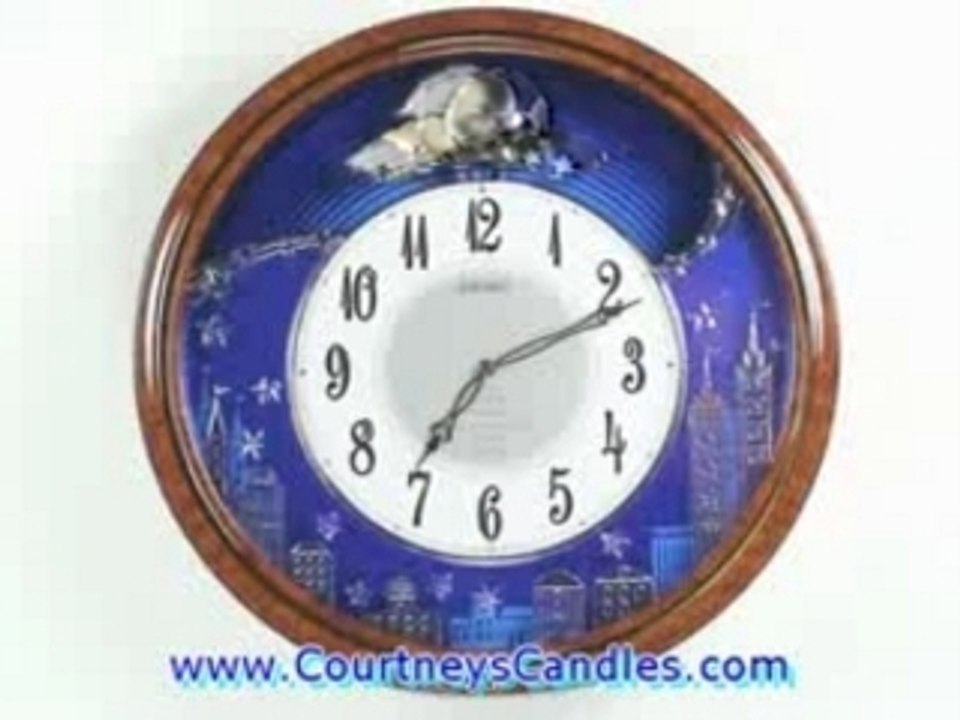 Seiko QXM145BRH Melodies in Motion Clock
