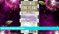 Buy NOW  Streetwise Long Island Map - Laminated Regional Road Map of Long Island, New York  READ