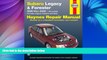 Buy NOW  Subaru Legacy   Forester 2000 thru 2006: All models (Haynes Repair Manuals)  Premium