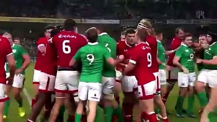 La bagarre entre l'Irlande et le Canada