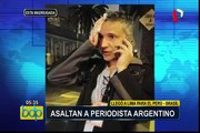 Perú vs. Brasil: asaltan a periodista argentino en la avenida Arequipa