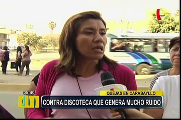 Carabayllo: vecinos exigen cierre de discoteca
