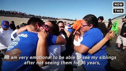 Le frontiere tra USA e Messico vengono aperte per 3 minuti. Ecco quello che accade: