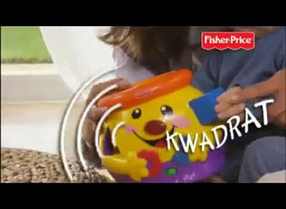 Fisher Price Zabawki dwujęzyczne edukacyjne - REKLAMA TV PL www.bebito.pl