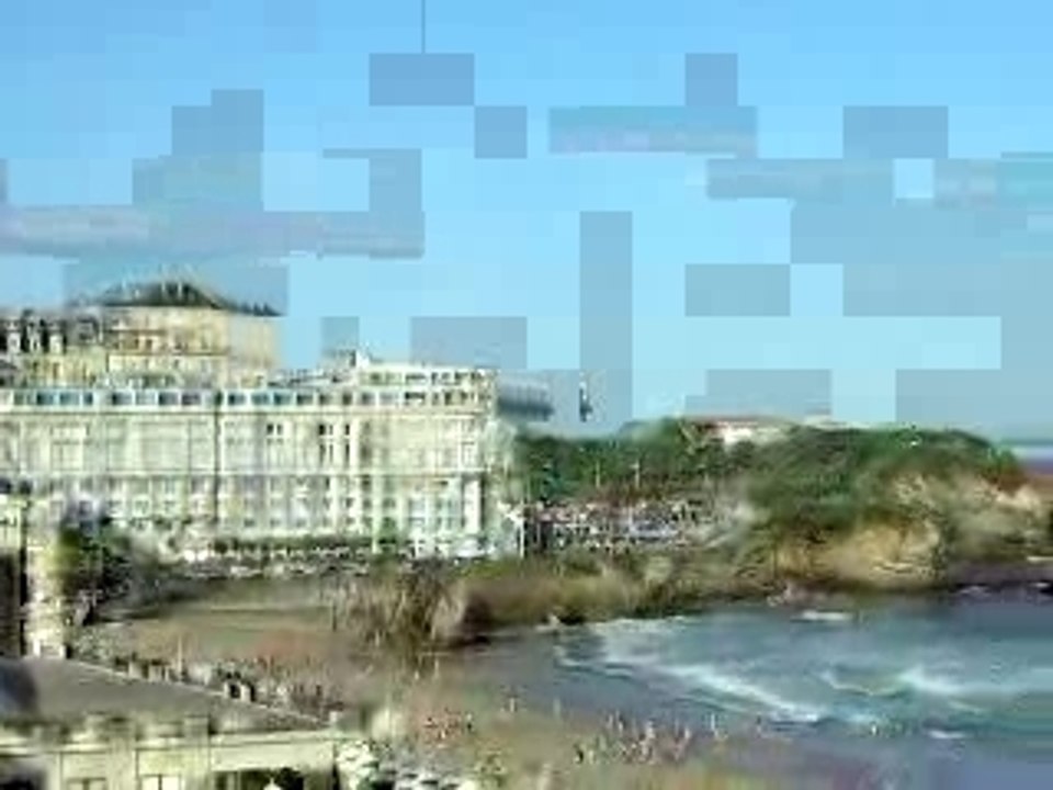 Biarritz - vue grande plage