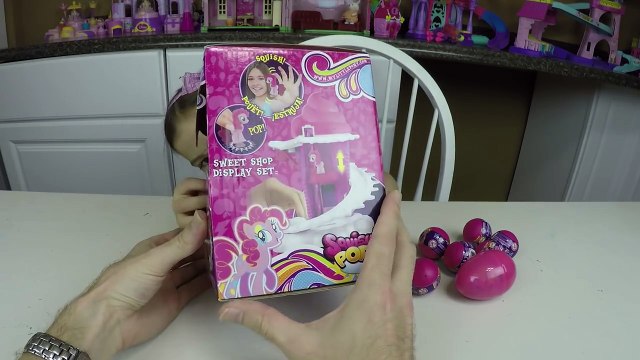 MY LITTLE PONY SQUISHY POPS TOWER + MLP SURPRISE BALLS w/ Surprise Toys Kid-Friendly Toy Opening