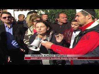 Mbrostar, protesta kundër impiantit të mbetjeve - News, Lajme - Vizion Plus