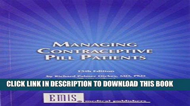 [PDF] Managing Contraceptive Pill/Drug Patients Full Colection