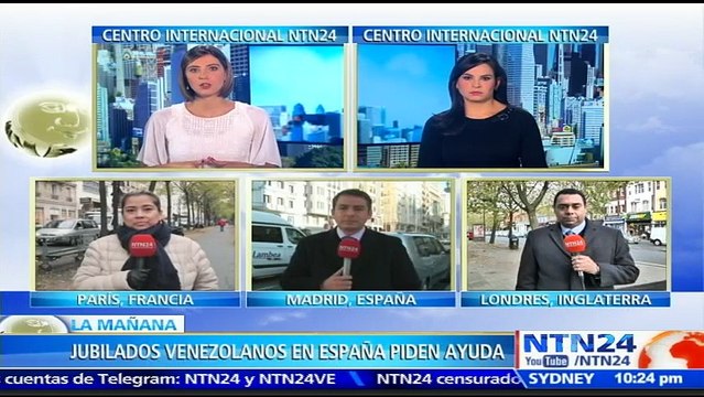 Jubilados venezolanos en España piden al Gobierno de Maduro el pago urgente de pensiones