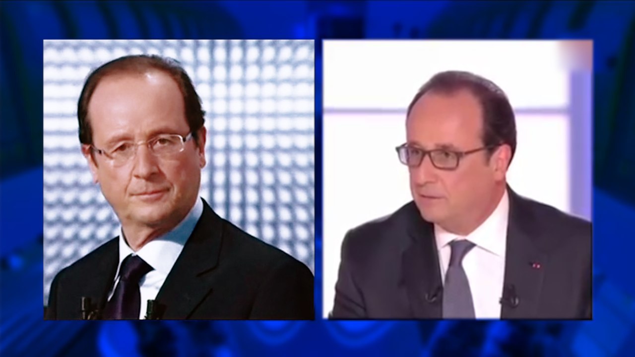 Le François Hollande de 2011 et le François Hol...