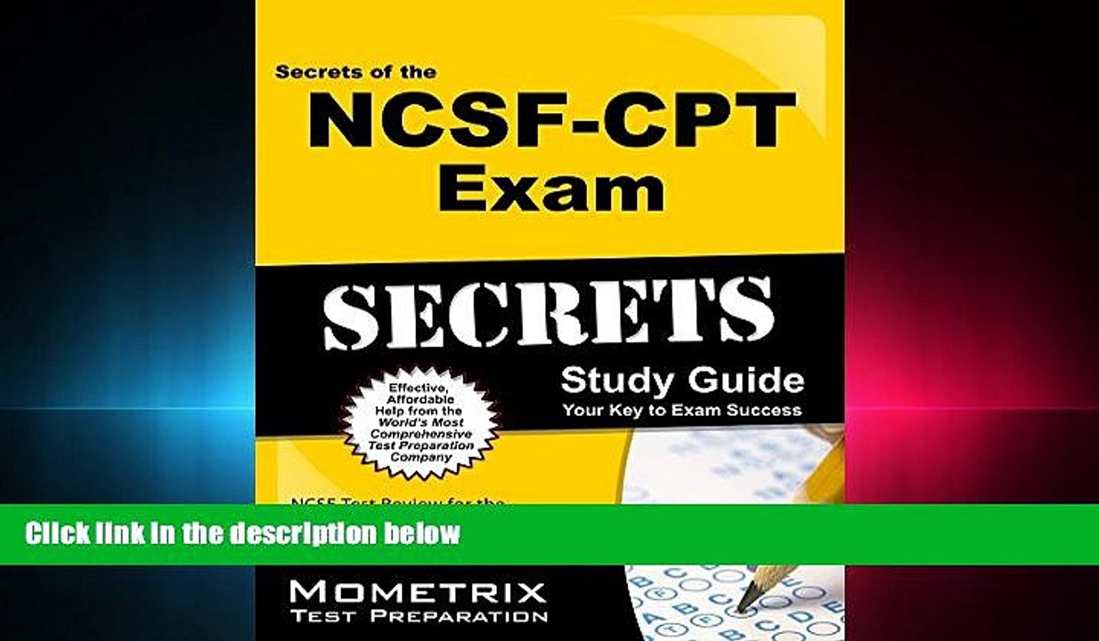 Pdf Online   Secrets of the NCSF-CPT Exam Study Guide: NCSF Test Review for the National Council